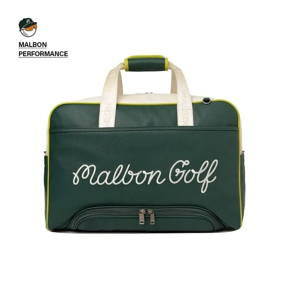 Malbon Stylish Waterproof Golf Gear Bag  Large Capacity Unisex Carry Bag